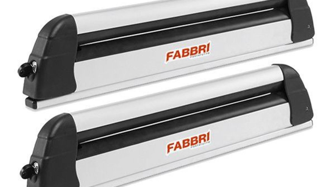 Suport ski/snowboard Fabbri Aluski & Bord 4 pe bare transversale, 4 perechi ski / 2 snowboard