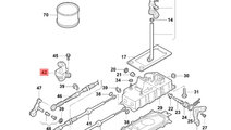 Suport sufe timonerie cutie Volkswagen Golf 1J 1.9...