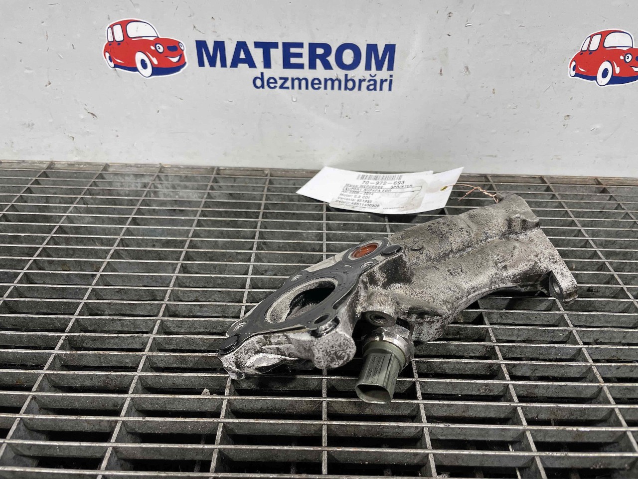 SUPORT SUPAPA EGR MERCEDES SPRINTER 2.2 CDI - (2006 2014)