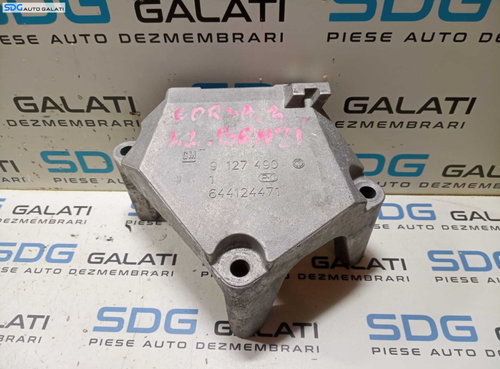 Suport Tampon Motor Opel Corsa C 1.2 2000 - 2006 Cod 9127490 644124471 [M5948]