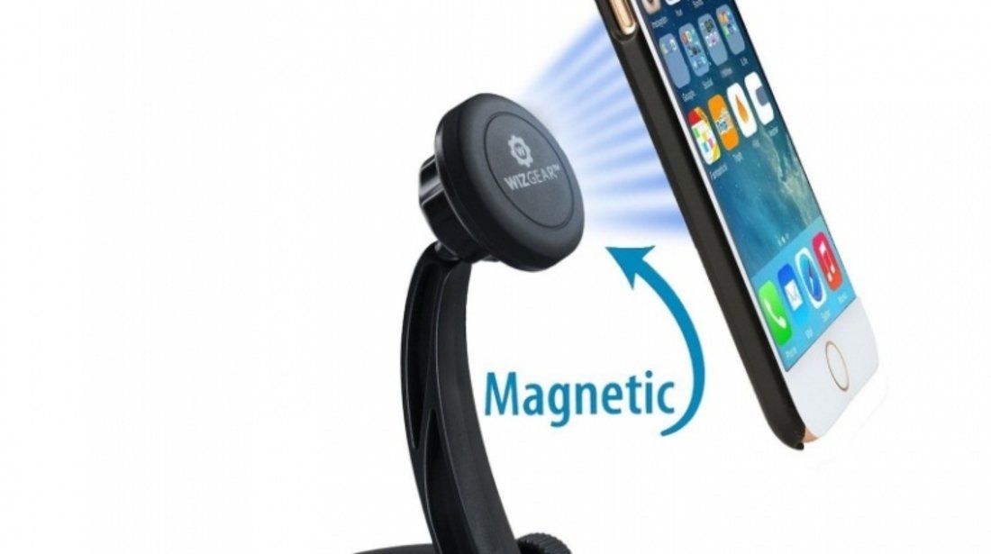 Suport Telefon Art Magnetic + USB HC1791