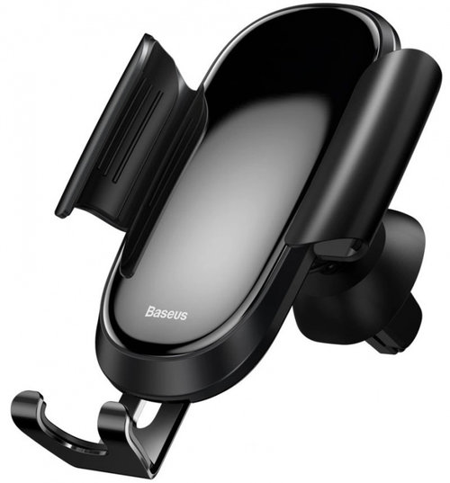 Suport Telefon Auto Baseus Future Gravity Car Mount Pentru Grila Ventilatie 4-6&quot; Negru SUYL-WL0...