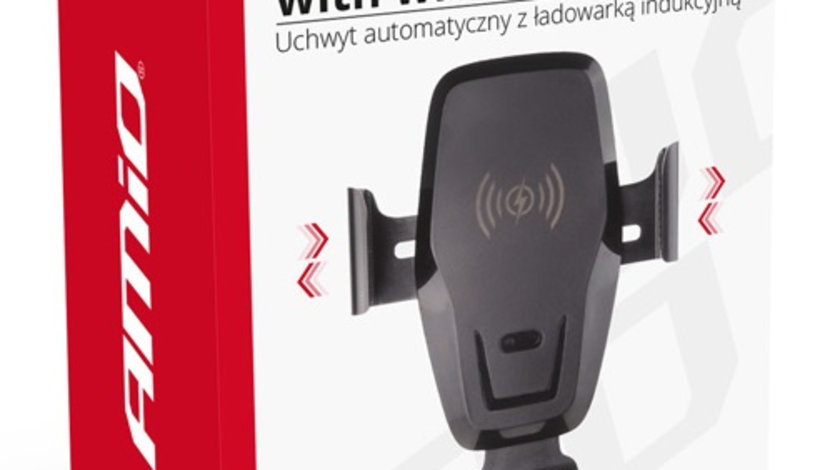 Suport Telefon Auto Cu Ventuza Amio Wireless PHW-05 02481