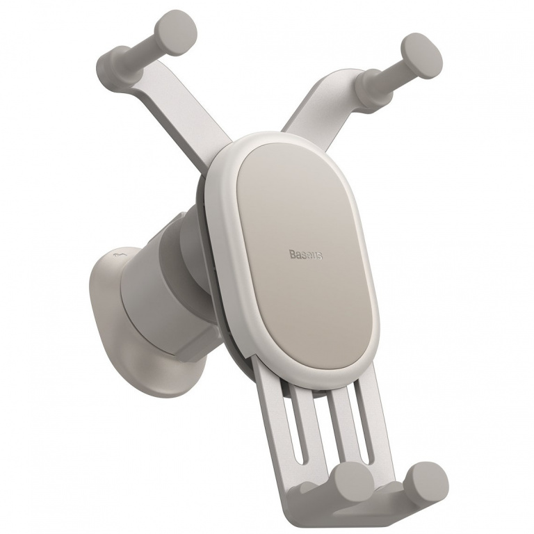 Suport Telefon Auto Pentru Grila Ventilatie Baseus Stable Series Gri SUWX020002