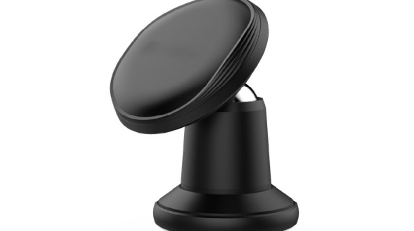 SUPORT TELEFON MAGNETIC AUTO CU FIXARE PE BORD SI ROTATIE 360