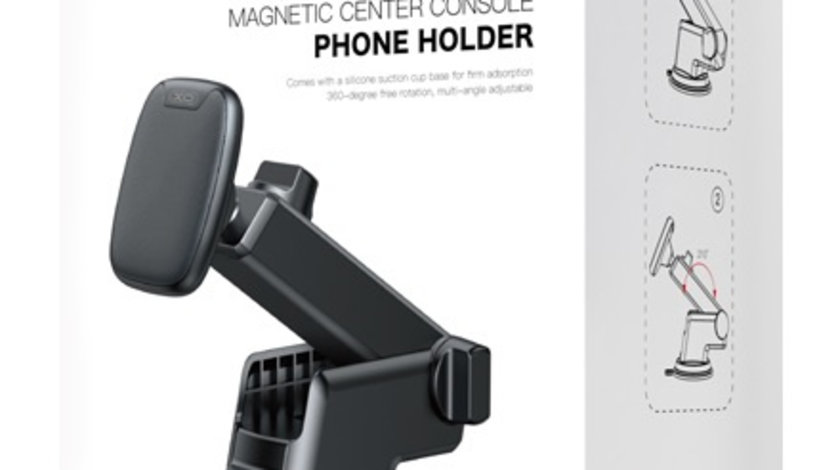 Suport Telefon Magnetic Cu Ventuza Premium XO-C98C 240223-9