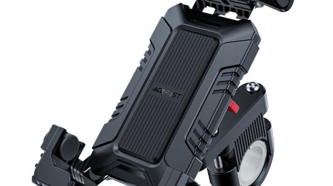 Suport Telefon Mecanic Acefast Pentru Motociclete Scooter Negru (D15)