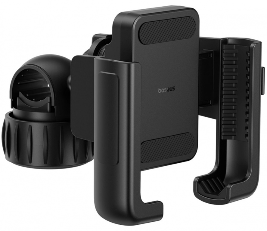 Suport Telefon Moto Baseus GoTrip Pentru Bicicleta, Scuter, Moped, Moto Negru C40572301111-00