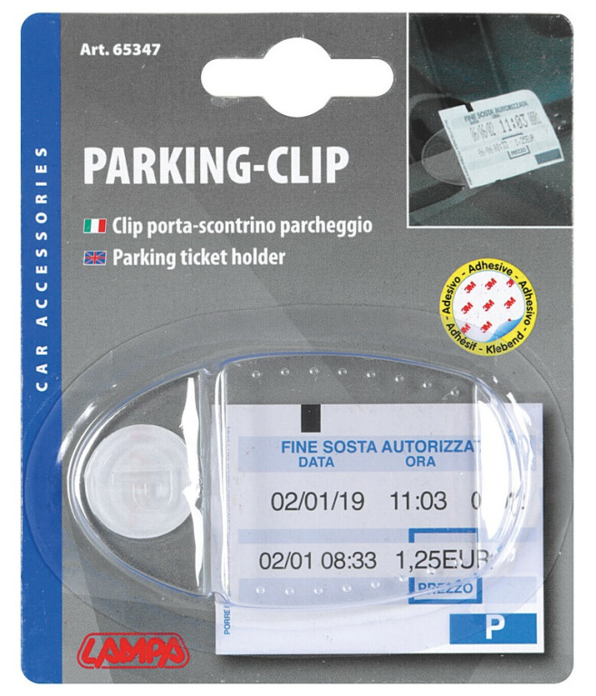 Suport Tichet Parcare Lampa Parking Clip LAM65347
