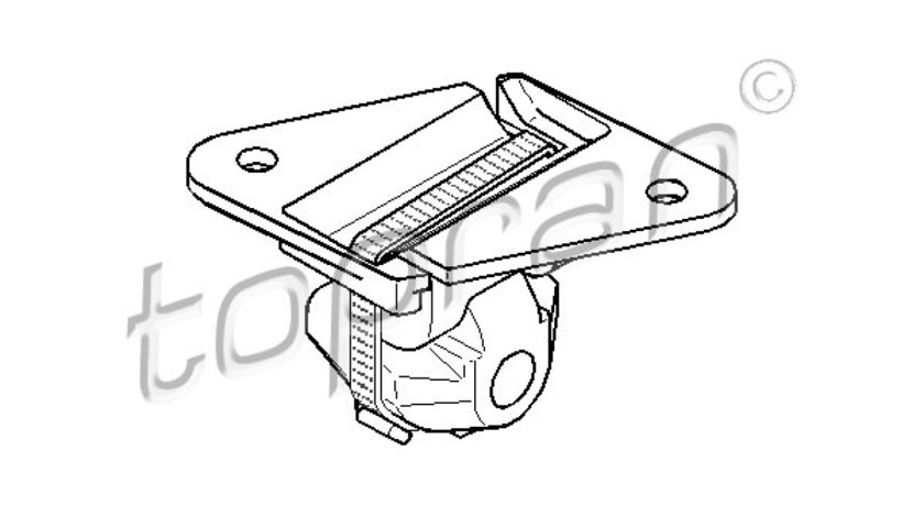 Suport toba esapament CITROËN C3 I FC Producator TOPRAN 721 951