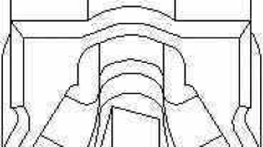 Suport transmisie automata MERCEDES-BENZ E-CLASS W210 TOPRAN 401 251