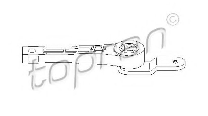 Suport, transmisie automata SKODA OCTAVIA II Combi (1Z5) (2004 - 2013) TOPRAN 110 132 piesa NOUA