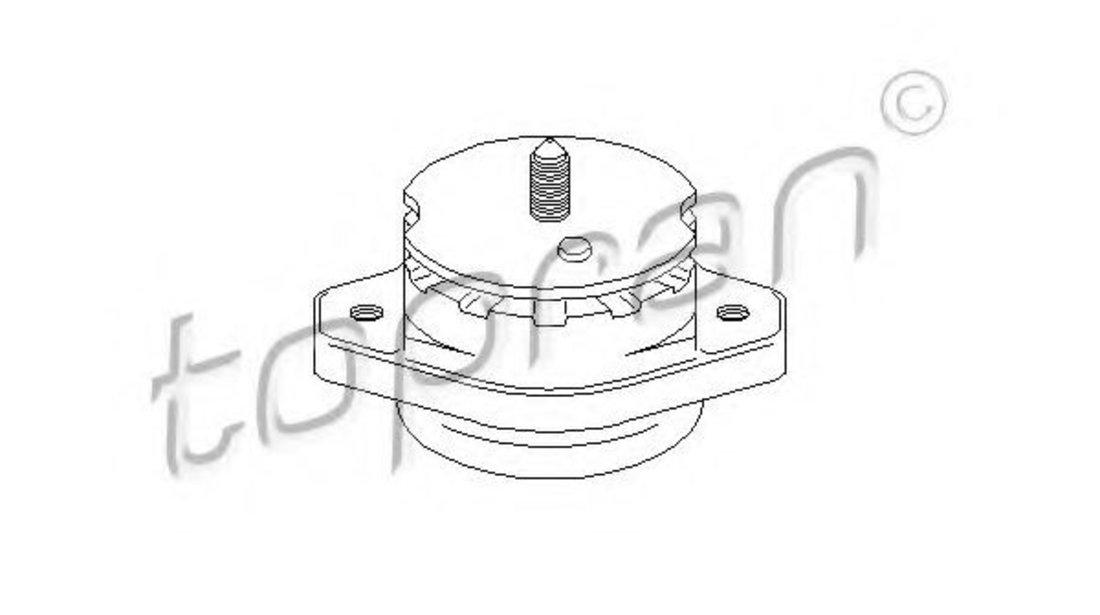 Suport, transmisie automata VW TRANSPORTER IV bus (70XB, 70XC, 7DB, 7DW, 7DK) (1990 - 2003) TOPRAN 107 403 piesa NOUA