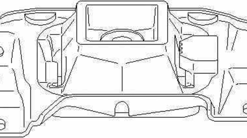 Suport transmisie manuala FORD C-MAX II TOPRAN 304 017