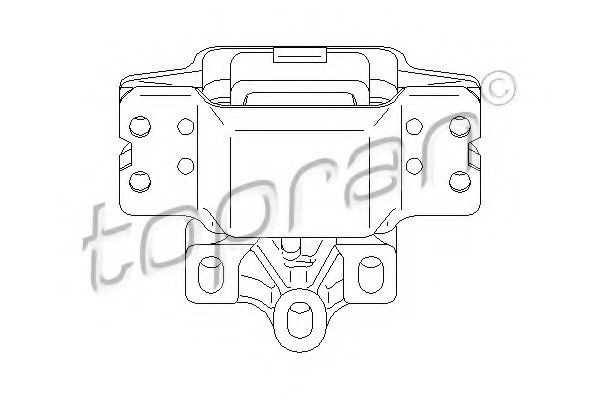 Suport, transmisie manuala SEAT LEON (1P1) (2005 - 2012) TOPRAN 110 130 piesa NOUA
