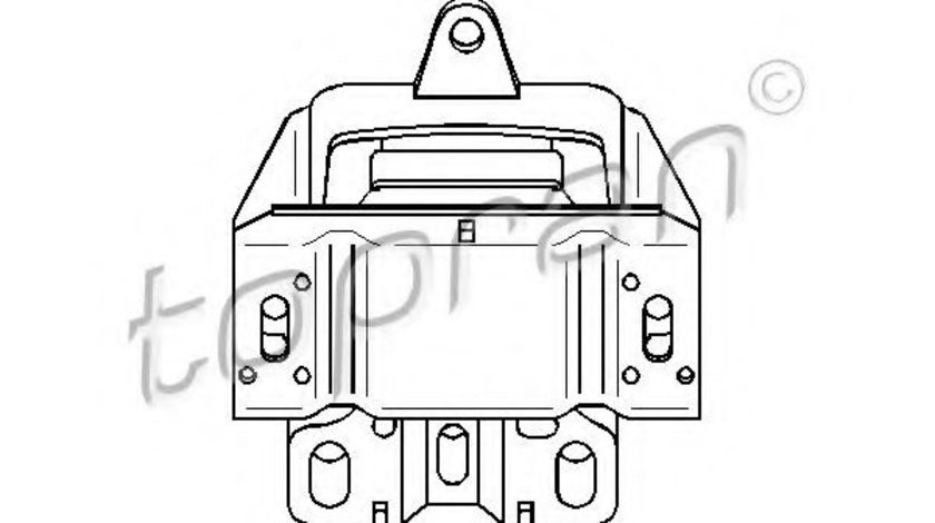 Suport, transmisie manuala VW BORA (1J2) (1998 - 2005) TOPRAN 107 972 piesa NOUA