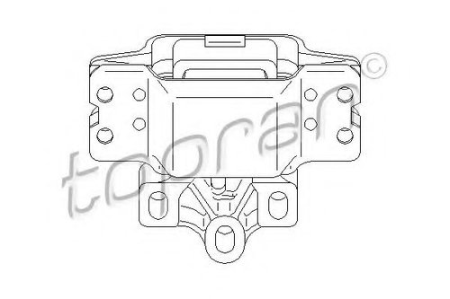 Suport, transmisie manuala VW GOLF VI Variant (AJ5) (2009 - 2013) TOPRAN 110 130 piesa NOUA