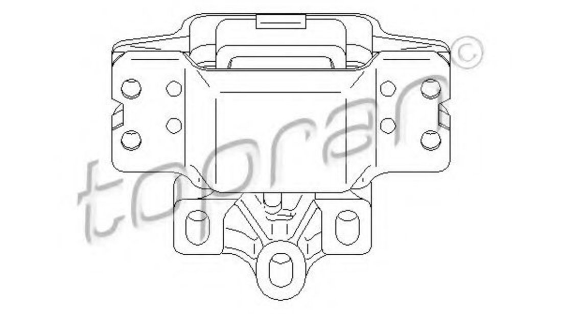 Suport, transmisie manuala VW JETTA III (1K2) (2005 - 2010) TOPRAN 110 130 piesa NOUA