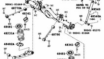 Suport trapez punte spate Daihatsu Terios (2005->)...