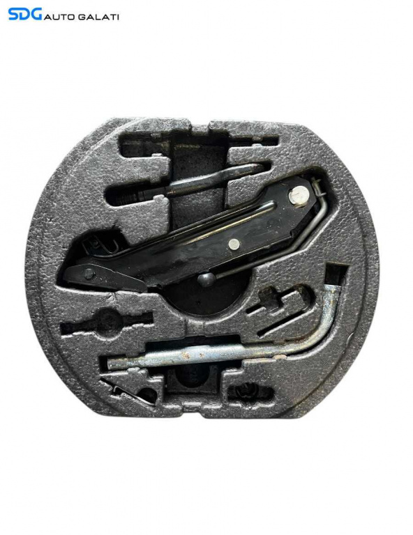Suport Trusa Spuma Cric Cui Carlig Infiletant Complet Seat Leon 1P 2006 - 2013 Cod 1K0012115F 1K0011031L [B4226]