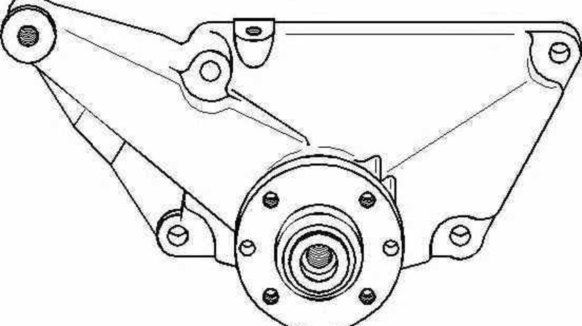 Suport ventilator MERCEDES-BENZ COUPE C124 TOPRAN 400 015