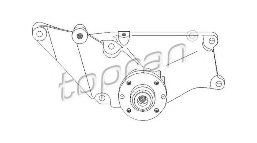 Suport, ventilator Mercedes COUPE (C124) 1987-1993 #2 0140200032