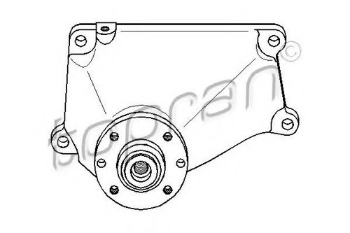 Suport, ventilator MERCEDES E-CLASS (W210) (1995 - 2003) TOPRAN 400 913 piesa NOUA