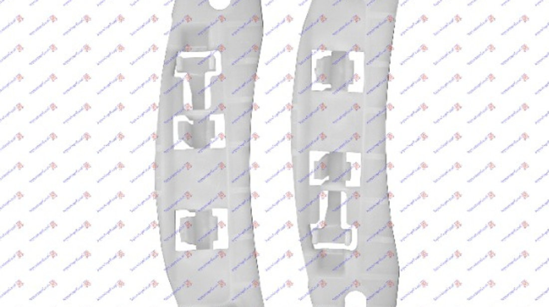 Suporti Plastic Lateral Bara Spate Set Peugeot 208 An 2012 2013 2014 2015