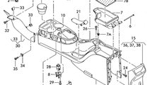 Suporti prindere consola centrala Volkswagen Golf ...