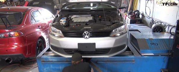 Surpriza de la dyno: cati cp are un Volkswagen cu motor masluit fata de unul cu motor normal?