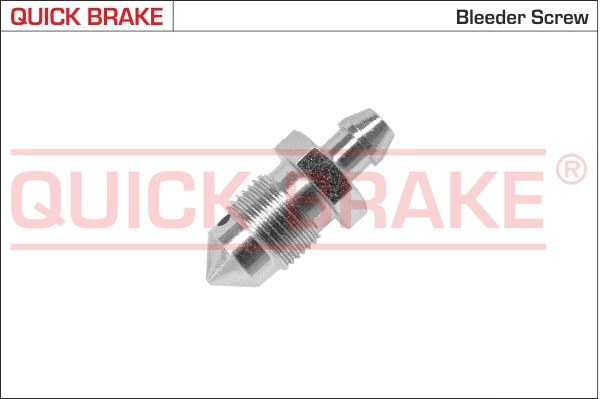 Surub aerisire, etrier frana punte fata (0040 QBK) FORD,IVECO