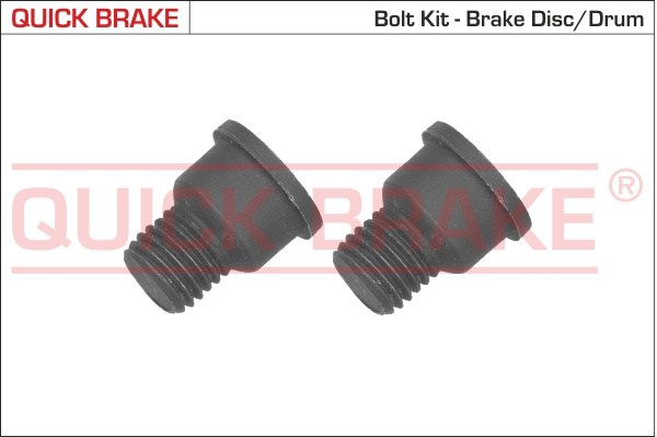 Surub, disc frana punte fata (11664K QBK) AUDI,MERCEDES-BENZ,PORSCHE,VW