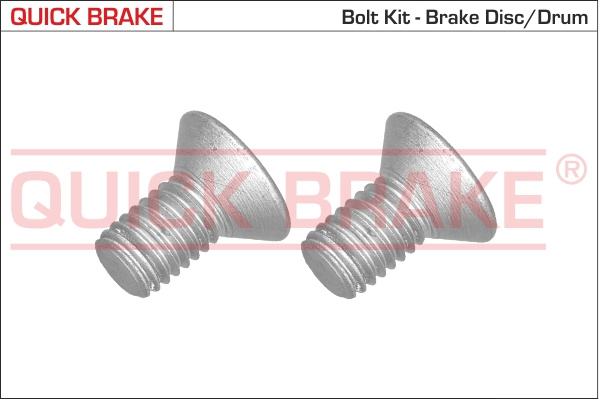 Surub, disc frana punte fata (11669K QBK) LAND ROVER,MINI