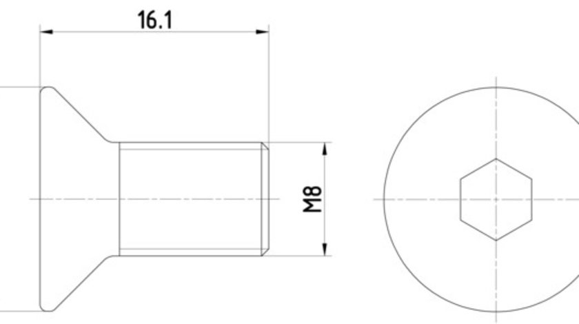 Surub, disc frana punte fata (TPM0006 TEXTAR) EUNOS,FORD,FORD AUSTRALIA,FORD USA,KIA,MAZDA,MERCEDES-BENZ