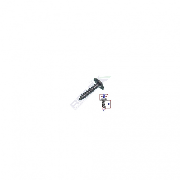 Surub Fixare Universal 3.3x16.1mm Set 100 Buc Romix 59201-RMX