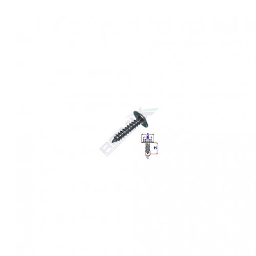 Surub Fixare Universal 3.3x16.1mm Set 100 Buc Romix 59201-RMX