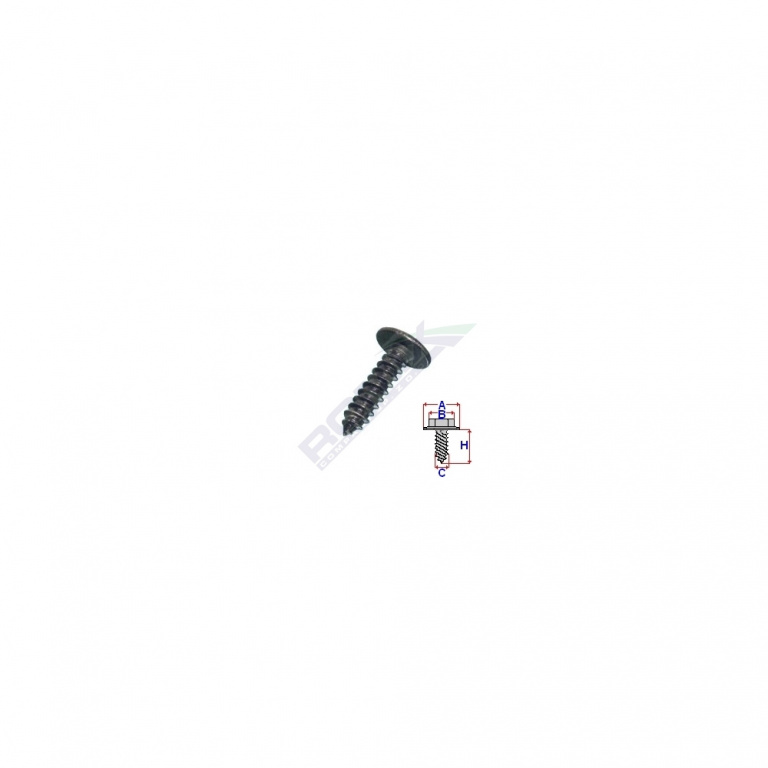 Surub Fixare Universal 4.8x19mm Set 100 Buc Romix 59215-RMX