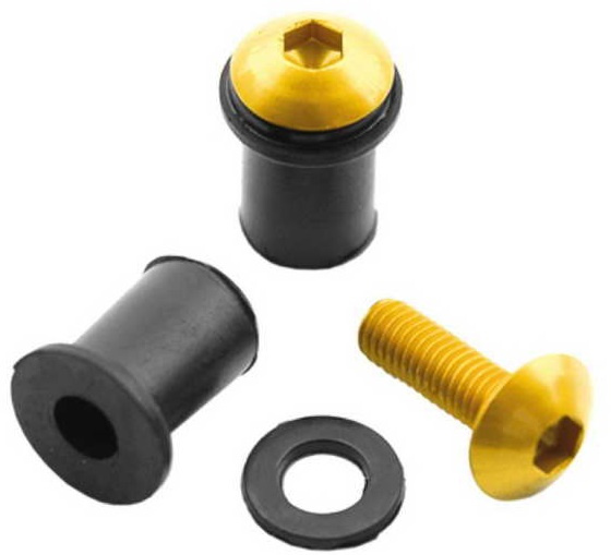 Surub Parbriz Moto Vicma Portocaliu VIC-907NO