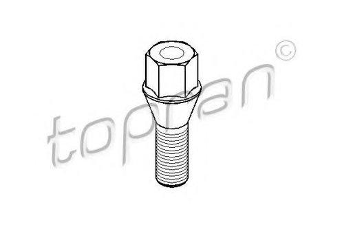 Surub roata OPEL CORSA C (F08, F68) (2000 - 2009) TOPRAN 201 852 piesa NOUA