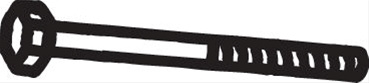 Surub, Sistem De Esapament Bosal Nissan 258-907