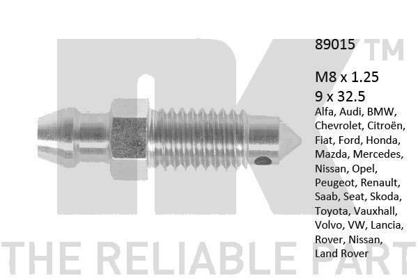 Surub/supapa aerisire (89015 NK)
