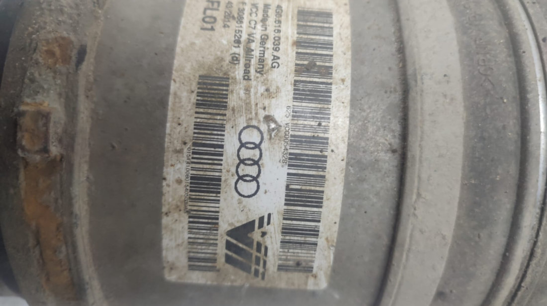 Suspensie perna aer dreapta fata 4g0616039ag Audi A6 allroad C7 [facelift] [2014 - 2019] 3.0 tdi CRTD