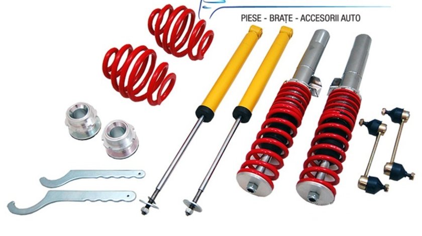 Suspensie reglabila BMW e46 seria 3 , import Germania 2 ani GARANTIE
