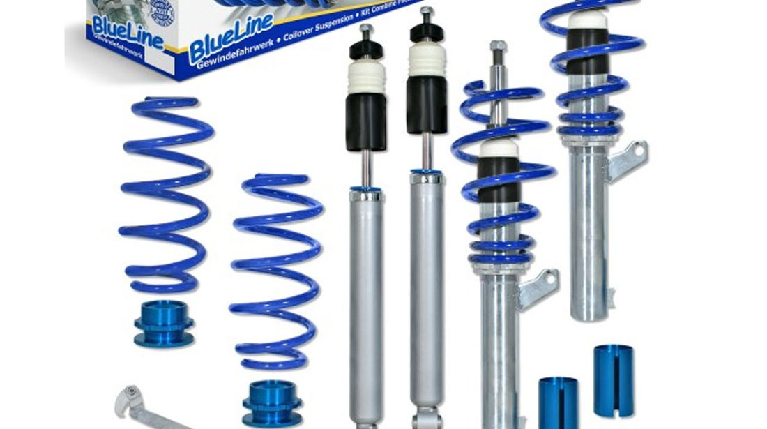 Suspensie Sport compatibila cu VW Jetta III (91-98) reglabila JOM Blueline