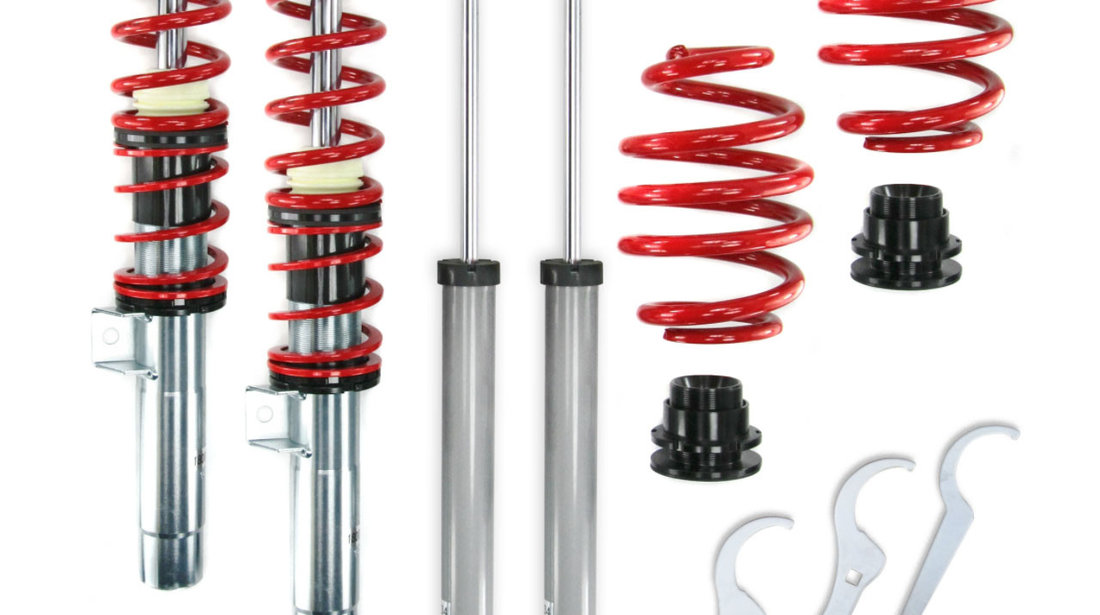 Suspensie Sport Reglabila compatibila cu BMW Seria 3 E46 (98-05) RedLine