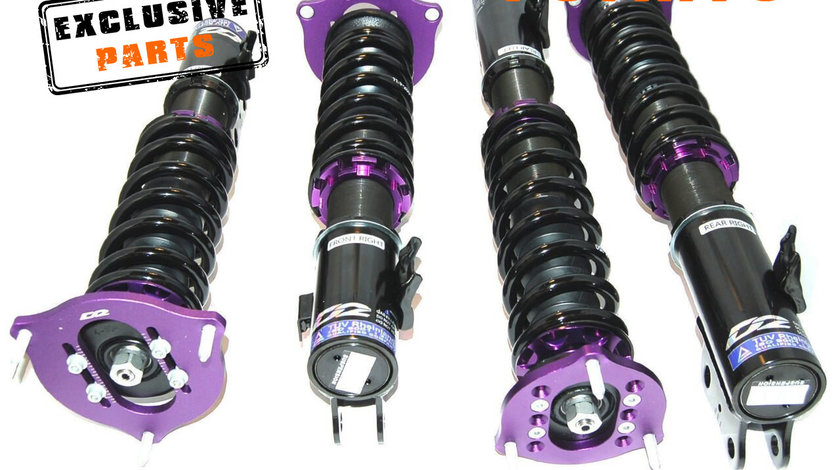 Suspensie Sport Reglabila pe Inaltime si Duritate VW GOLF 6 50mm STREET D2