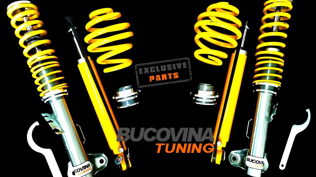 SUSPENSIE SPORT REGLABILA PE INALTIME SI DURITATE COMPATIBILA CU BMW SERIA 3 E36 (92-99)