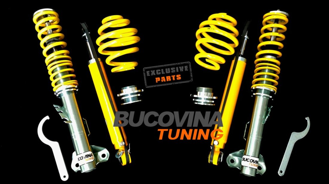 SUSPENSIE SPORT REGLABILA PE INALTIME SI DURITATE COMPATIBILA CU BMW SERIA 3 E36 (92-99)