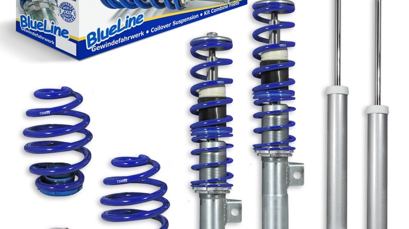 Suspensie tuning sport JOM BlueLine reglabila BMW E46 NOU