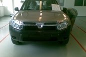 SUV-ul Dacia se da pe Transfagaraşan